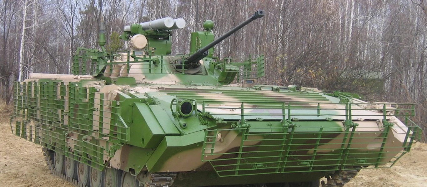 Εντυπωσιακές βολές βλήματος Kornet από ΤΟΜΑ BMP-2